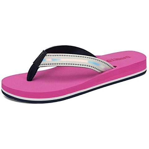 Dannto Flip Flops Women's Toe Separator Sandals Slippers Summer Shoes Slippers For Beach Pool Size: 4 UK Cover