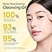 Elvira Pure Cleansing Oil, Makeup Remover & Blackheads Pore Cleanser, Jojoba Oil Cleanser for Face, Korean Skin Care, Plant-based, for Sensitive Skin, Hydrating, Fragrance-Free
