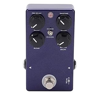 [Durable Design] The premium metal shell ensures great durability, while its compact size allows for easy portability. [Long Delay Time] Two independent modules provide 1300ms delay time, ensuring seamless performance. [Three Effects] This guitar eff...