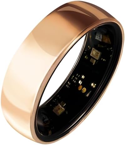 Ti-Vision Smart Ring Titanium Fitness Monitor de Sono Monitoramen...