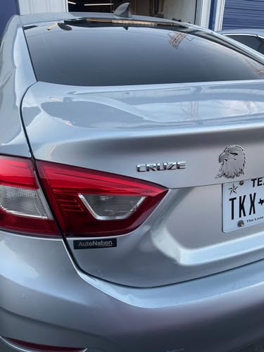 Image of 1-PC Eagle Badge Emblem in Stunning Chrome Finish - Elevate Your Ride with a Symbol of Freedom and Power - A Shiny and Majestic Automotive Accessory for Your Car or Motorcycle