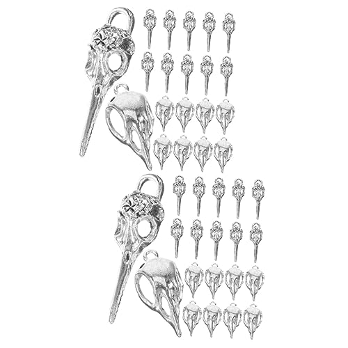 SEWACC 80 Peças Joias Criativas Pingentes De Caveira Tibetanos Para Fazer Esqueleto Águia Bico Gótic