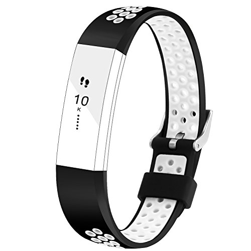 AdePoy Fitbit Alta Bands and Alta HR Bands, Newest Adjustable Replacement Wristband with Secure Metal Clasp for Fitbit Alta HR and Fitbit Alta