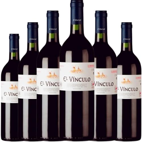 El Vínculo Reserva es un vino tinto español con 15% de alcohol, con cuerpo intenso y sabor profundo que resalta la tradición de la crianza en España.| 6 botella