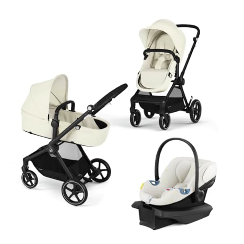 Cybex EOS 5-in-1 Travel System Stroller + Lightweight Aton G Infant Car Seat,...
