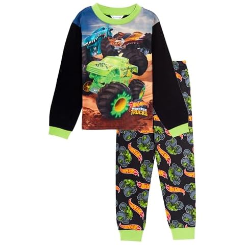 Hot Wheels Monster Trucks Pyjamas for Boys Cover