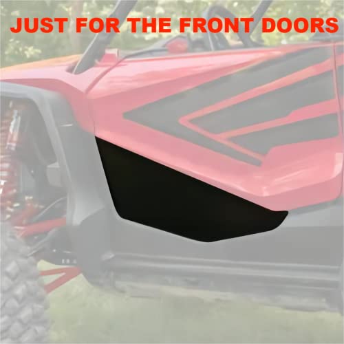 Ransoto Heavy Duty Aluminum Front Lower Door Inserts & Trail Panels Bottom Door Compatible With 2019-2022 Honda Talon 1000X 1000R 1000-4 #TOP4