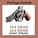 Toy Gun, Soft Bullet Toy Revolver, Game Catapult Toy Gun Foam Blaster, Christmas Birthday Gifts for Children and Adult(Brown)