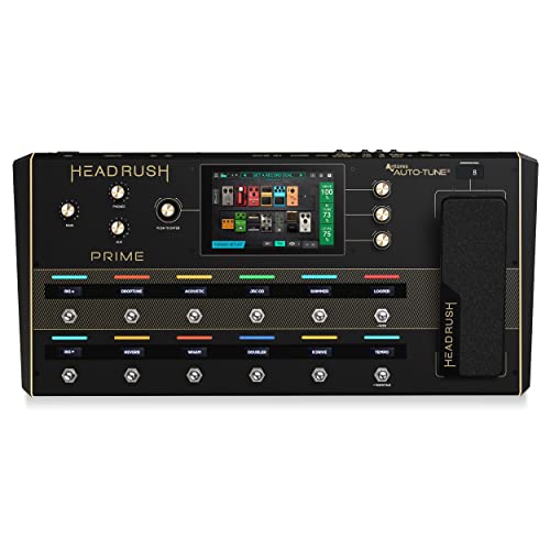 HeadRush Prime - guitar and vocal multi-effects pedal with touchscreen