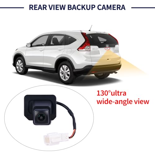 Image of Rear View Backup Camera 39530-T0A-A01 39530T0AA01 39530-T0A-A011-M1 Compatible with Honda CR-V 2012 2013 Parking Assist Camera Replace HO1960123 590074 39530T0AA011M1