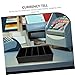 Healifty Drawer Stand Money Organizer Tray for Coins Bills Cards Professional Desktop Holder for Supermarket Shop Office Use Smooth Polished Surface Practical Cashier Storage Box
