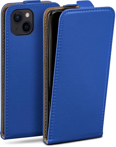 Étui iPhone 14 moex bleu foncé idéal pour le bureau et les déplacements
