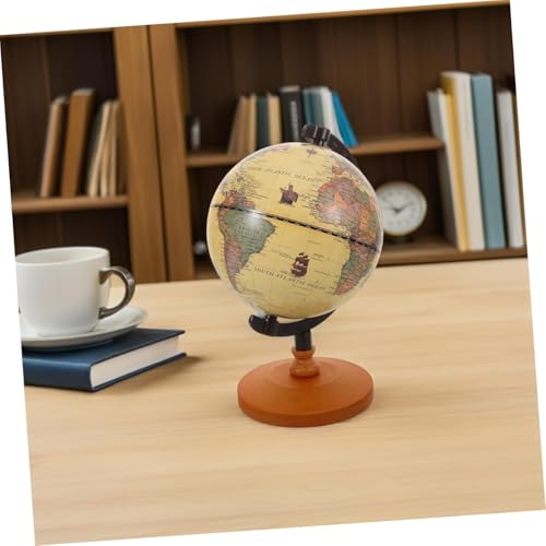 Globe décoratif vintage rétro pour bureau et exploration géographique - 6