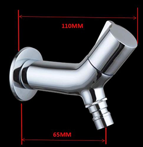 Design moderno a parete in ottone rubinetto acqua