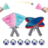 Generisch Fangball Spiel - Interaktives Sport Spielzeug Mit Wurffunktion,Mit Leuchtball Fangspiel Für Kinder - Für Erwachsene Bewegung Im Park Garten Indoor Outdoor Zuhause Schule