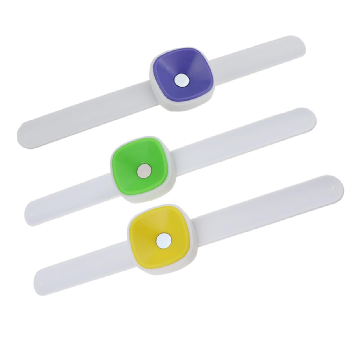 Lurrose 3piezas Soporte Magnético Para Alfileres Diseño De Anillo Funda De Muñeca Para Agujas De Coser Accesorio Práctico Para Manualidades y Costura Color Aleatorio