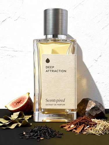 SCENTSPIRED Eau de Parfum, Deep Attraction, Fig, Bay Leaf, Bergamot, Cedar, Vetiver, Musk, Tobacco,...