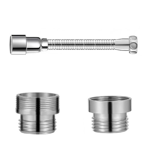 HG522 Handbrause Für Waschbecken – Mit Schlauch, Adapter & Duschständer, Edelstahl, 1,5 M, Für Bad & Haushalt