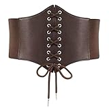 Lacets Design: Élégant et réglable, la ceinture pectorale élastique vous permet de façonner votre taille et de mettre en évidence les courbes de la manière la plus mince possible. Cette ceinture est dotée d'un design de lacets avant et d'une fermeture à boucle arrière, ce qui la rend facile à enfiler et à enlever.