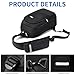 DUSLANG Crossbody Sling Backpacks for Men, Casual Shoulder Backpack Daypack Chest Bags with USB Charger Port For Camping Biking Travel Cycling