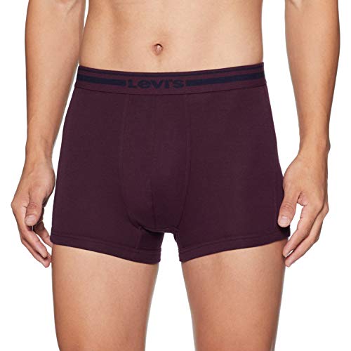 Image of Levi's 003 Classic Trunk for Men | 100% Pure Cotton | Solid | Durable Comfort | Breathable Men's Underwear | Anti-Roll Waistband | Extra Supportive Gusset | No Ride-Up Leg Fit | Pack of 1