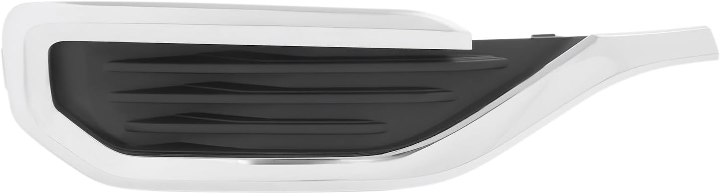 Fog Light Cover Set Compatible with GMC Acadia 2017-2023 Fog Light Cover 84693619, 84693620 Black, Silver