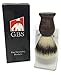 G.B.S Classic Synthetic 3rd Generation Bristle Shaving Brush with Durable Clear Brush Stand - Vegan Brush Generates Lather for Wet Shaving Lovers Durable Wooden Handle 20 mm Knot