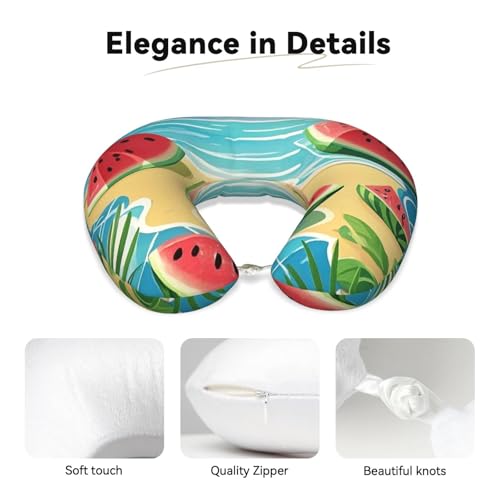 Almohada de espuma viscoelástica forma U para cuello miniatura 4