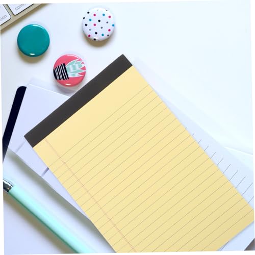 Blocs-notes détachables format A5 à lignes larges pour structurer vos notes de bureau
