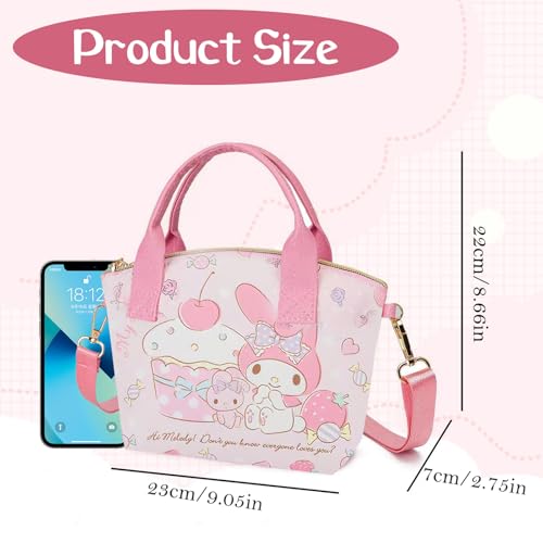 CoolShef Cute Kawaii Handbag for Girls, Stylish Kids Bag with Adjustable Strap, Small Waterproof Side Purse for Daily Use 2 41OABjtD1mL. SL500