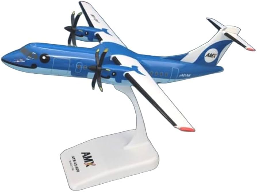 天草エアライン模型　ATR42-600 MIZOKA 1/100 Amazon.co.jp: クロスウイング 1/100 ATR-42-600 みぞか号 AMX 天草