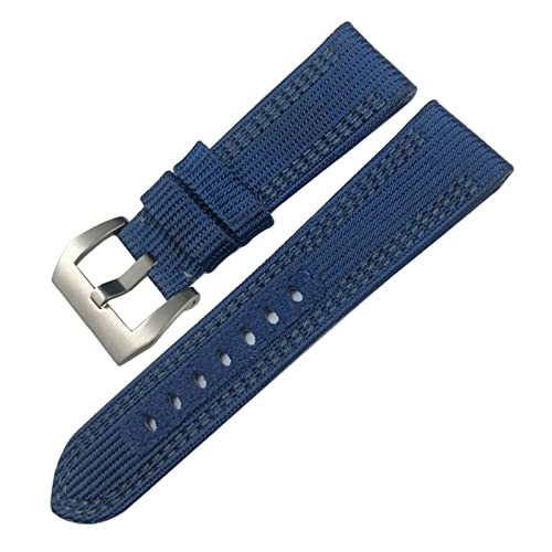Bracelet de montre en tissu nylon 24mm 26mm, cadeau idéal pour homme