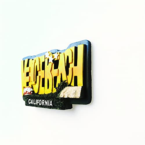 Imán decorativo Venice Beach California 3D para refrigerador miniatura 4