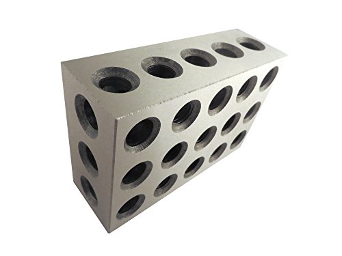 Precision 246 Blocks Set Matched Pair Of 2-4-6 Blocks – 2x4x6 Inch, 23 Holes, Hardened Steel, .0002 Tolerance Machinist Blocks - Foto 7