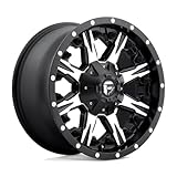 Fuel Offroad D541 NUTZ Black Wheel with Painted (20 x 10. inches /6 x 135 mm, -12 mm Offset)