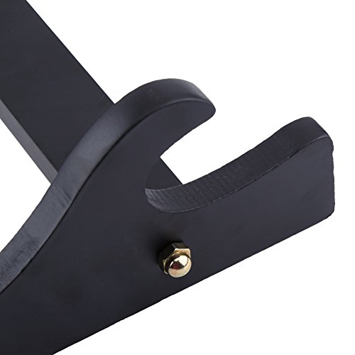 1 peça de suporte de espada Samurai Katana de três níveis, peças de montagem na parede para Katana W