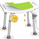 Luckfaith LC02 Taburete de Ducha Regulable en Altura – Silla de Ducha...