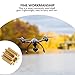 Scicalife 20 Pcs Small Copper Gear 2 mm 9 Tooth Aircraft Parts Toy Model Spindle Pinion Shaft Hole Mechanical Gear