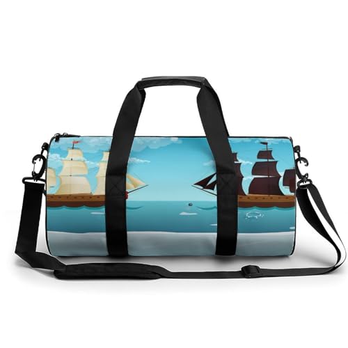 Sac de sport gym et voyage Ferry weekend duffel bag 45x23x23cm