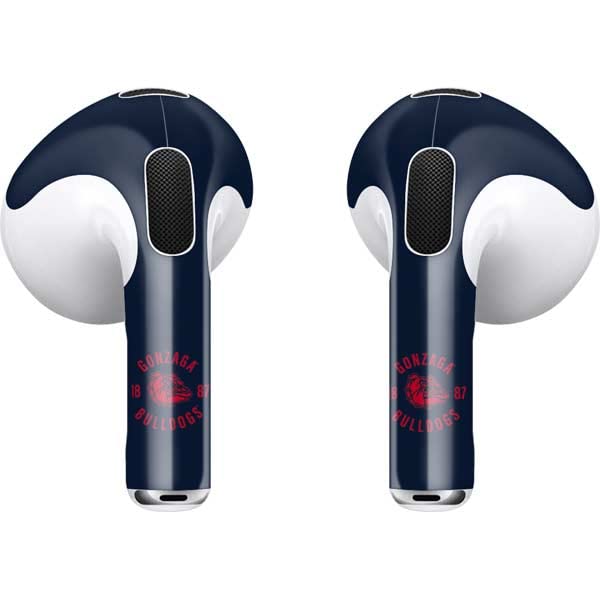 Skinit Decal Audio Skin Compatible with Apple AirPods (3rd Gen, 2021) - Officially Licensed Gonzaga Bulldogs 1887 Design
