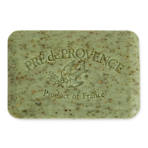 Image of Pre de Provence Artisanal Soap Bar, Enriched with Organic Shea Butter, Natural French Skincare, Quad Milled for Rich Smooth Lather, 8.8 Ounce, Sage