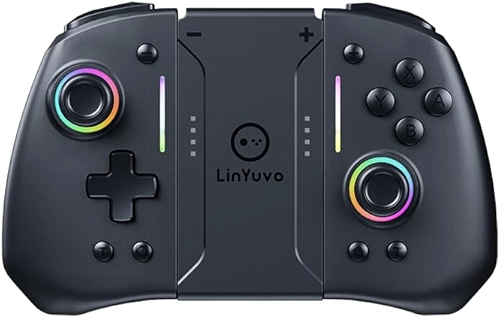 Controle sem Fio para Nintendo Switch/OLED Hall Effect Joystick 6-eixos, KS42 PLUS