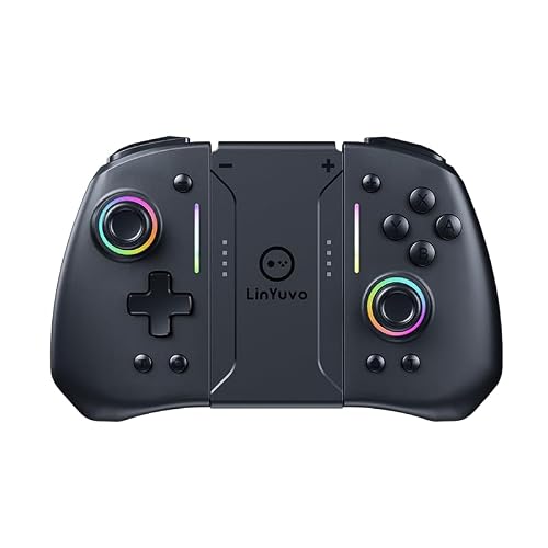 Controle sem Fio para Nintendo Switch/OLED Hall Effect Joystick 6-eixos, KS42 PLUS