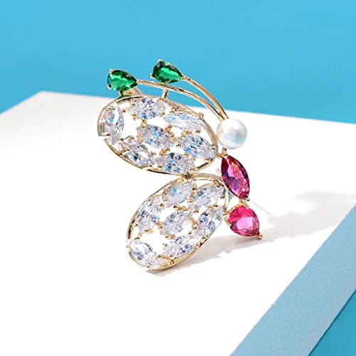 Brooche de zircone cubique un cadeau mémorable pour femme