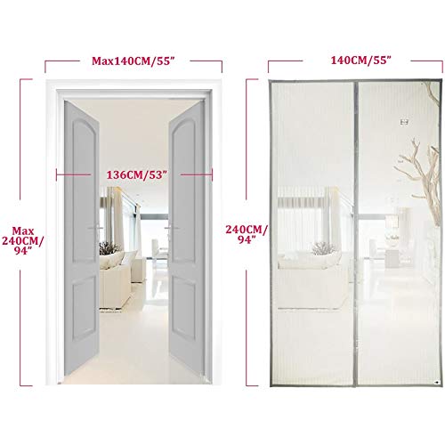 HAODELE Tenda Anti-zanzara 75x225cm Calamite