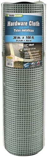 Air 308243B Tech 36-Inch-by-100-Foot 1/2-Inch Mesh 19-Gauge Galvanized Hardware Cloth