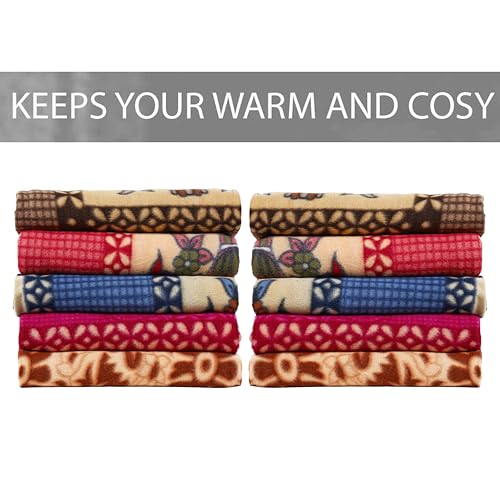 Image of CHANDRAVATI Stylish Polar Fleece Single Bed AC Fleece Wool Blanket - 58x88 Inch || Skin Friendly || (6)