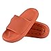Menore Herren Damen Badeschuhe Badeschlappen Slippers Sommer Cloudyzz Schlappen Hausschuhe Home Slippers rutschfeste Pantoletten Badelatschen Strand Sandale Indoor & Outdoor Karamell 35/36 EU