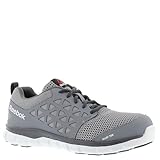 Reebok Work Men's Sublite Cushion Alloy Toe Comfort Athletic Grey - 11 Medium
