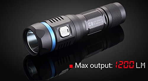 JetBeam Lampe de Poche extérieure JETC8P C8 Pro